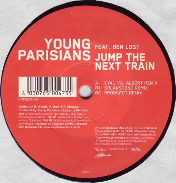Young Parisians feat. Ben Lost - Jump The Next Train